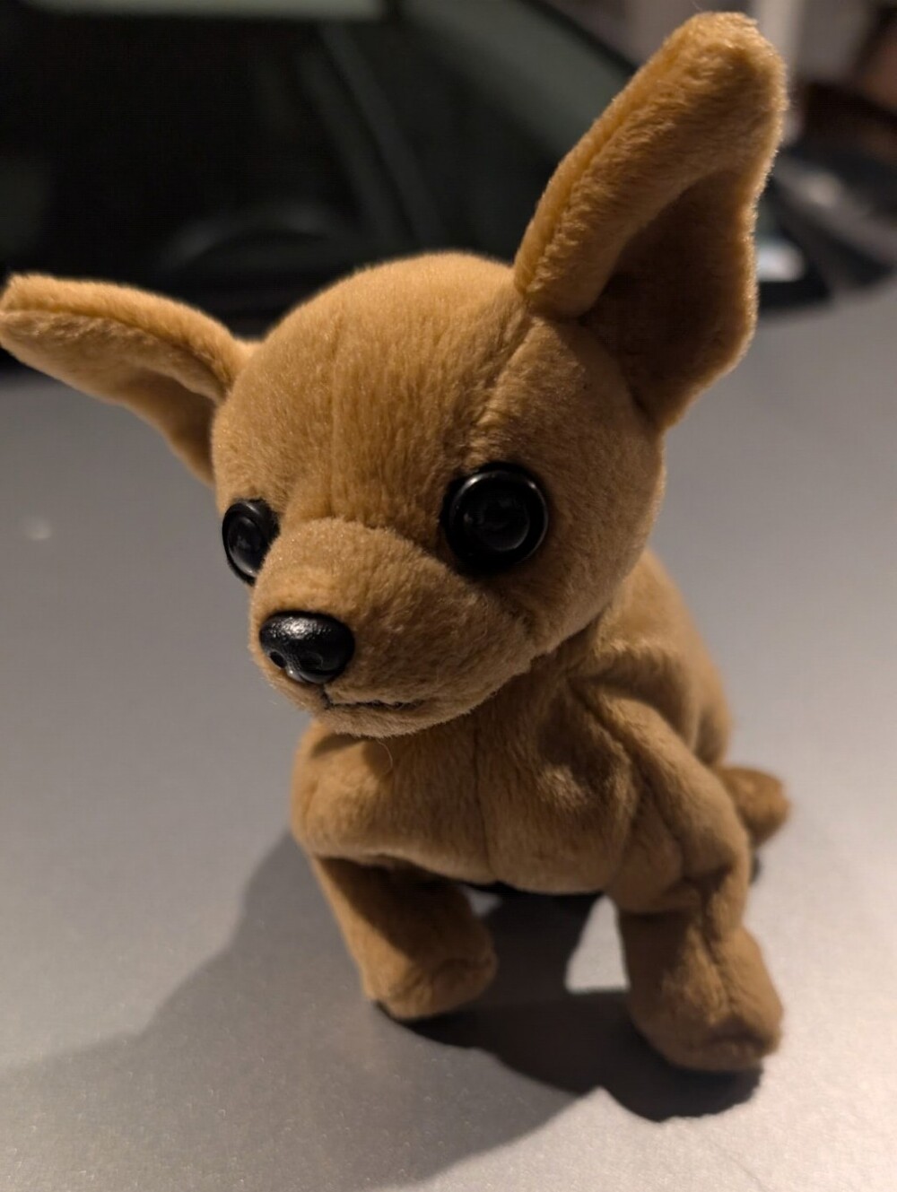 Ty Tiny Brown Plush Chihuahua